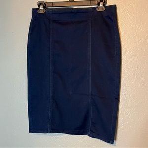 Cato stretch denim skirt size 12
